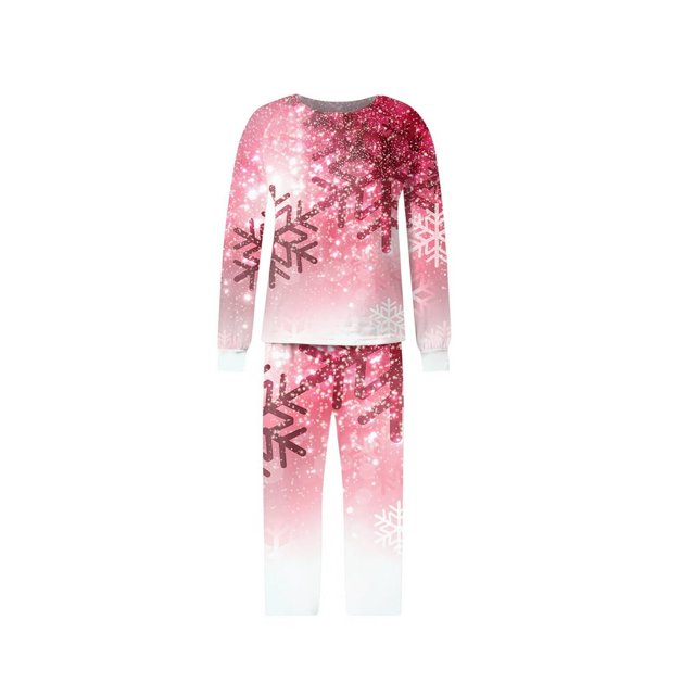 Pyjamas de Noël Assortis pour Enfants Ensembles de Pyjamas de Vacances pour la Famille