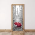thumbnail image 4 of 3D Door Sticker Paris Eiffel Tower Waterproof Decal Wall Home Decor Wallpaper, 4 of 8