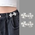 thumbnail image 1 of DIY Knitting Project Category Upgrade Versatile Waist Tightener Button Kit Fusion for Jeans Adjustment No Stitching Required Detachable Clip to Resize Waistline, 1 of 4