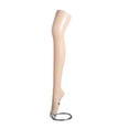 thumbnail image 5 of FixtureDisplays® Plastic Mannequin Leg for Display, Commercial Female Standing Leg with Metal Rack, Fleshtone Christmas Leg Lamp DIY 18139, 5 of 5