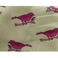 thumbnail image 4 of oneOone Georgette Viscose Fabric Branch & Bird Block Print Fabric BTY 42 Inch Wide, 4 of 4