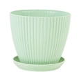 thumbnail image 2 of Pots de Fleurs d'Intérieur en Résine à Grand Ouverture Pots de Jardin pour Salon Bureau Patio, 2 of 2
