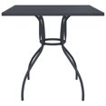 thumbnail image 5 of vidaXL 3 Piece Garden Dining Set Anthracite Metal Mesh, 5 of 5