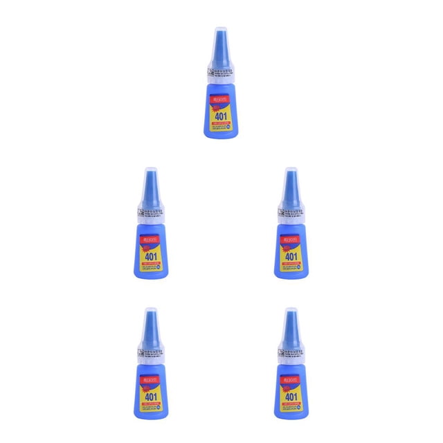 Decodeary Liquid Shoe Glue Fast-Drying Maintenance Tool Adhesive Household Supplies 5Set