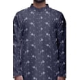 thumbnail image 4 of Atasi Designer Kurta Pajama For Men Printed Straight Kurta Set Summer Clothing, 4 of 5