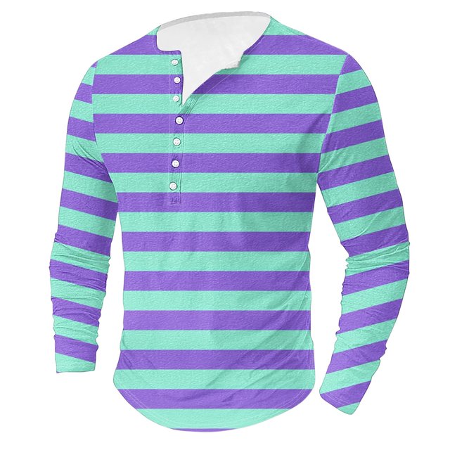 RXIRUCGD T-Shirt à Manches Longues pour Hommes, Col Rond, Imprimé, Entraînement Physique, Bleu, Taille : m
