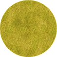 thumbnail image 1 of Ahgly Tapis d'Intérieur Lavable en Machine Carré Transitionnel Brun Doré Foncé, 3 Pieds Carré, 1 of 7