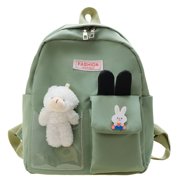 Kindergarten Backpack Adjustable Straps Large Capacity Korean Style School Bag Casual Daypack for School