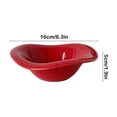 thumbnail image 3 of PRETXORVE Ceramic Cream Style After Noon Dessert Bowl Fruit Salad Bowl Cafes Tableware Bowl, 3 of 6