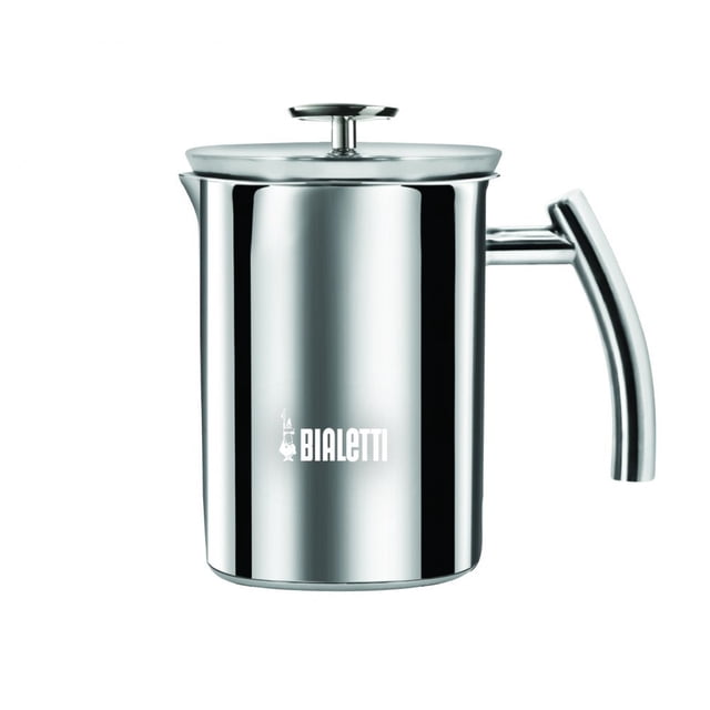 Bialetti Machine à Cappuccino Mousseur à Lait, Petit, 200 Millilitres, Acier