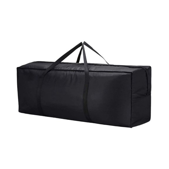Heavy Duty Patio Cushion Storage Bag Waterproof Outdoor Zipper Storage Bag with Handles