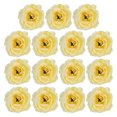 thumbnail image 1 of Unique Bargains Artificial Flower Head Fake Flowers Heads Bulk Silk Peony Heads Simulation Flower Lemon 15 Pcs, 1 of 6