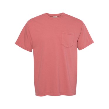 Comfort Colors Adult Garment-Dyed Heavyweight Pocket T-Shirt, L, Cumin