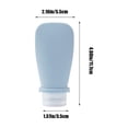 thumbnail image 3 of 90ml Cosmetics Sample Empty Bottle Shampoo And Shower Gel Extrusion Travel Plastic Bottle Set Portable Wash Flip-top For Easy Squeezing, 3 of 8