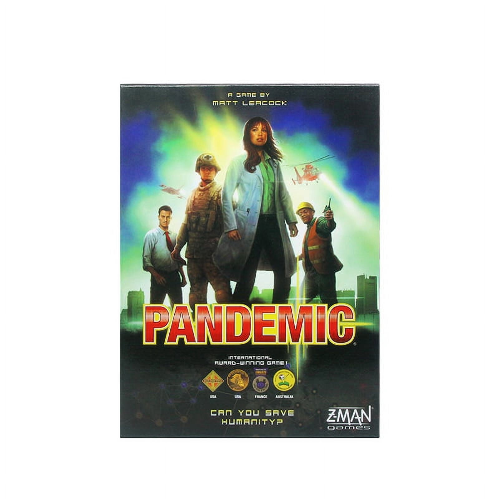 English PANDEMIC Plague Crisis Marine Corps Card Puzzle Party Party Board Game Card