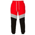 thumbnail image 1 of Styesk Men's Pants Men's Spring And Winter Fashion Color Match Casual Sports Popular Sweatpants Pants, 1 of 3