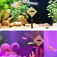 thumbnail image 1 of Fish  Decorations,  Warning Board Aquarium Decoration Landscaping Funny  For Aquarium For Swimming Pool, 1 of 8