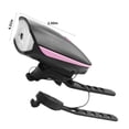 thumbnail image 3 of HOARBOEG Bicycle Light LED Bike Light Containing Horn - Tough & IP44 Bike Headlight, & LightingRoad,Mountain Bike Lights,USB Charging Bicycle Components Clearance, 3 of 6