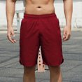 thumbnail image 1 of Shorts de Course pour Hommes Shorts pour Hommes Été Shorts Décontractés pour Hommes Shorts de Basketball pour Hommes Shorts pour Hommes Taille Extensible Shorts de Plage pour Hommes (Rouge,m), 1 of 6