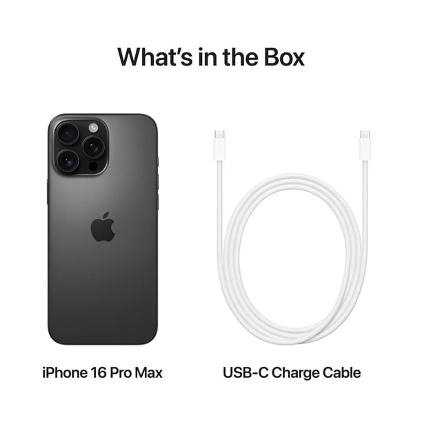 iPhone 16 Pro Max 512GB - Black Titanium - Walmart.ca