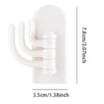 thumbnail image 2 of Able Over Door Hooks Functional Cabinet Hanging Holder For Kitchen Bathroom And Closet Storage Organization, 2 of 7