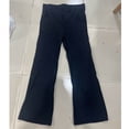 thumbnail image 3 of Mens Work Pants Men's Fashion Casual Flared Trousers Button Pocket Solid Color Pants Black M, 3 of 3