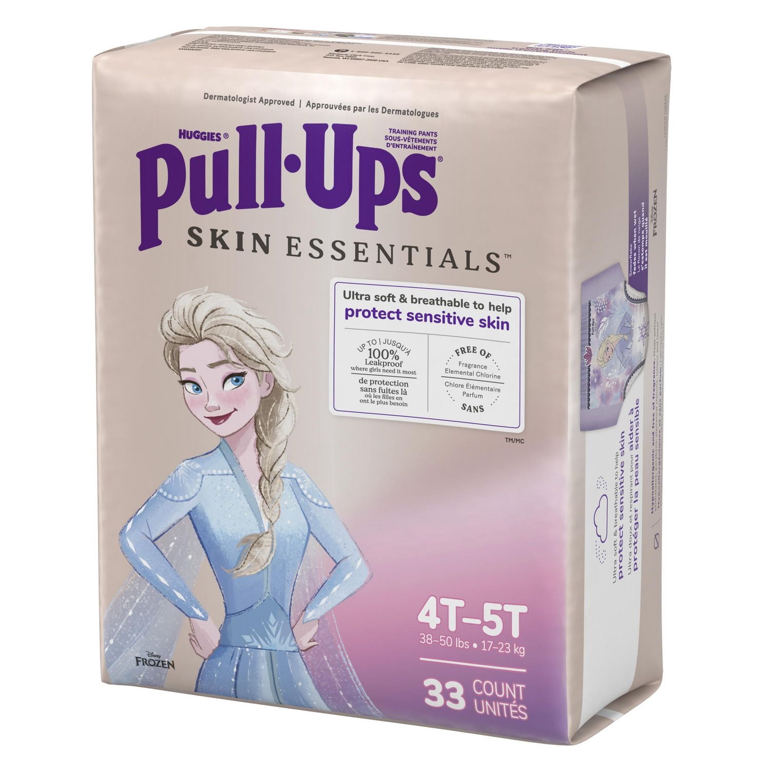 Pull-Ups Girls' Skin Essentials Training Pants