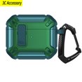 thumbnail image 1 of Case for Airpods Pro 2nd Generation Case 2022 Airpod pro 2 case Secure Lock Clip Shockproof Protective Cover for AirPods Pro 2 Green For AirPods 3 2021, 1 of 6