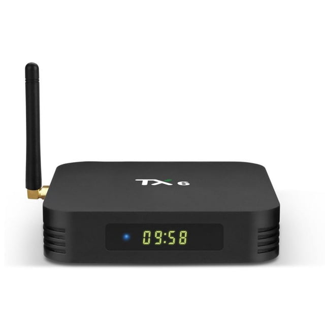 Boîtier TV TX6 4G+32 Go WIFI Double avec Bluetooth - Prise UE