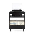 thumbnail image 3 of Crosley Furniture Liam Record Player Stand in Black, 3 of 7