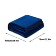 thumbnail image 3 of Flannel Blanket, Super Soft Warm Solid Fleece Blanket Throw Rug Sofa Bedding, 70x100cm Comfortable Machine Washable Velvet Conditioning Blanket Picnic Blanket Easy to Clean, 3 of 5
