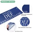 thumbnail image 2 of Uxcell 100-Pack Blue Diesel DEF Exhaust Fluid Sticker, 6x2" DEF Label for Diesel Engines [Blue and White], 2 of 2