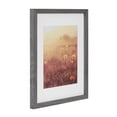 thumbnail image 3 of DesignOvation Gallery 11" X 14" Matted to 8" X 10" Grey Picture Frame, 3 of 7