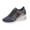 Grey, variant on LOVZFMLL Wedges Sneakers for Women Trendy Fashion Non-Slip Lace-Up Comfort Walking Shoes for Casual Work Running Gym Tennis Athletic Shoes Black 6