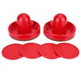 thumbnail image 4 of Air Hockey Table,Plug In Mini Air Hockey Table,Air Hockey Table Top Picks,Air Hockey Putts Plastic Lightweight Goalies Ice Hockey Pushers Pucks Set Replacement For Tables Game S, 4 of 8