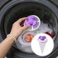 thumbnail image 2 of FEISHENTT Lint Catcher for Laundry,Pet Hair Remover for Laundry,Washing Machine Floating Lint Mesh Bag,Reusable Household Hair Filter Washer Lint Trap Net Pouch, 2 of 6