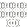 thumbnail image 1 of 25Pcs Ball Bearing Fishing Swivel Line Connector Connectors Corrosion 2, 1 of 7