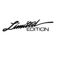 thumbnail image 1 of 2 Pieces Limited Edition Emblem Pet Car Decal Bumper Sticker Decoration Black, 1 of 10