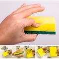 thumbnail image 4 of Namzi Durable Cleaning Sponge Pads, 5Pcs Multi-purpose Double Side Home Kitchen Dish Wash Cleaning Sponge Scrubbing Scouring Pads, 4 of 5