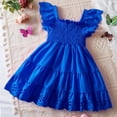 thumbnail image 4 of LOVZFMLL Girl's Pattern Long Sleeves Velvet Court Style Dress, 4 of 4