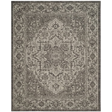 SAFAVIEH Courtyard Franklyn Medallion Indoor/Outdoor Area Rug