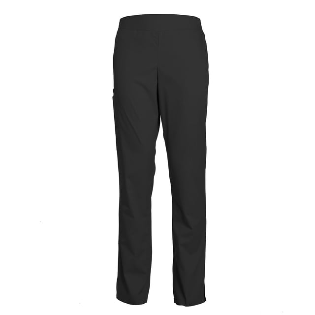 Pantalon d'Uniforme d'Infirmière pour Femmes Coupe Ajustée Jambe Évasée Taille Élastique