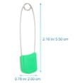 thumbnail image 2 of SHOWERORO 100Pcs Assorted Color Safety Pins for Sewing and Craft Works with Locking Mechanism, 2 of 5