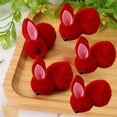 thumbnail image 1 of XYAIYT 5pcs Mini Easter Bunny Doll Set,Soft Cuddly Stuffed Rabbit Toys for Kids,Perfect for Easter Gifts,Birthday Parties,Classroom Rewards,Interactive Play,Easy to Clean Carry,Red, 1 of 2