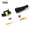 thumbnail image 1 of Electrical Waterproof Connector 1 2 3 4 5 6 Pin Way Superseal Car Boat Kit Clip, 1 of 6