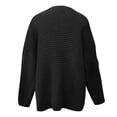 thumbnail image 4 of LOVZFMLL Cardigan for Women's Cardigan Color Coarse Knit Loose Oversized Knitwear, 4 of 5