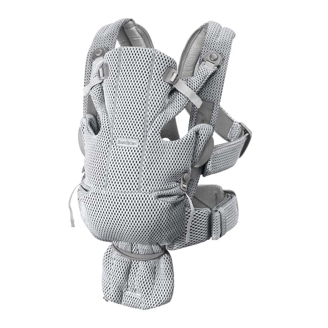 BabyBjorn Baby Carrier Free - 3D Mesh, Grey