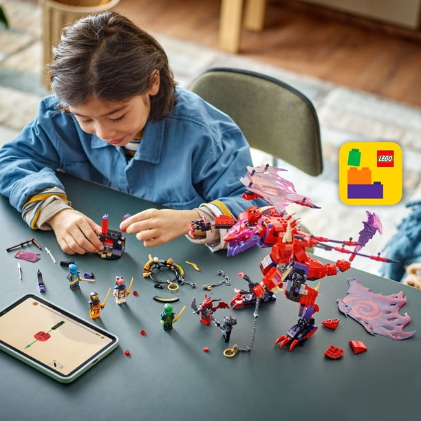 LEGO NINJAGO Thunderfang Dragon of Chaos Building Toy for Kids