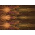 thumbnail image 1 of Ahgly Company Tapis d'Intérieur Lavables en Machine, Rectangle Transitionnel Brun Acajou, 7' x 10', 1 of 7