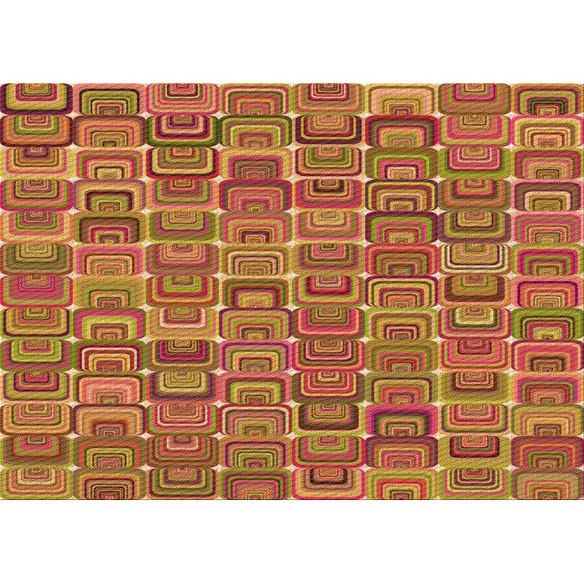 Ahgly Company Tapis Rectangulaire Lavable en Machine Intérieur Transitionnel Rouge Lave, 8 Pieds x 12 Pieds